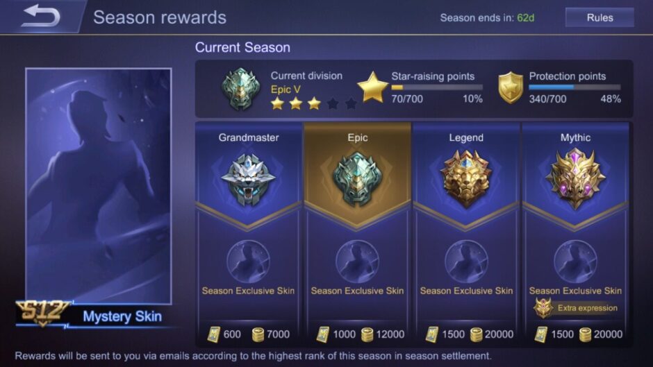 Rank List in Mobile Legends Warrior Elite Master Grandmaster Epic Legend Mythic 940x529 - Finest No deposit Incentives During the All casino action of us Casinos on the internet December 2023